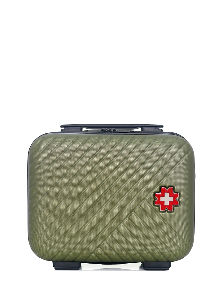Kosmetikkoffer SPIEZ in Khaki (9L)