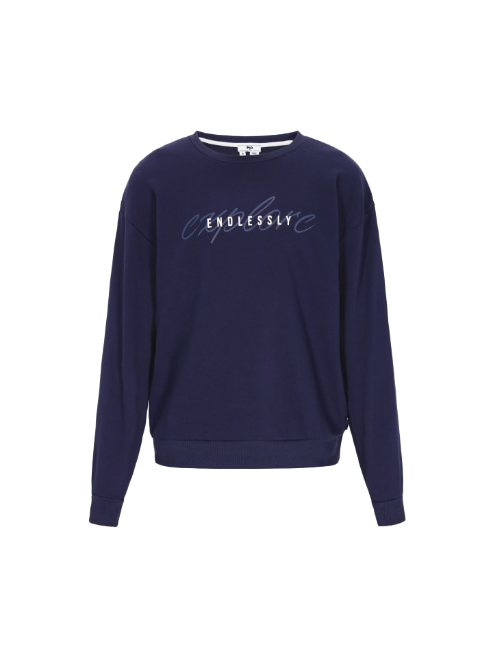 Men Sweatshirt in navy