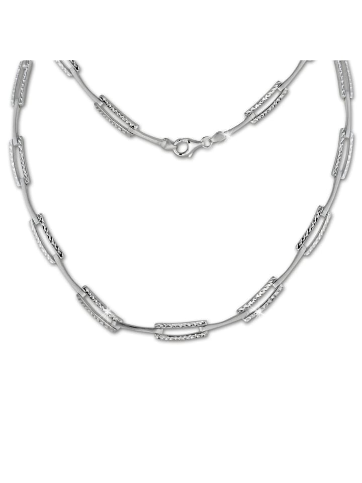 Halskette Silber 925 Sterling Silber ca. 44,4cm Fantasiekette