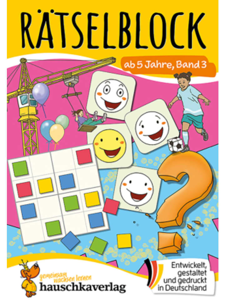 Buch - Rätselblock ab 5 Jahre - Band 3