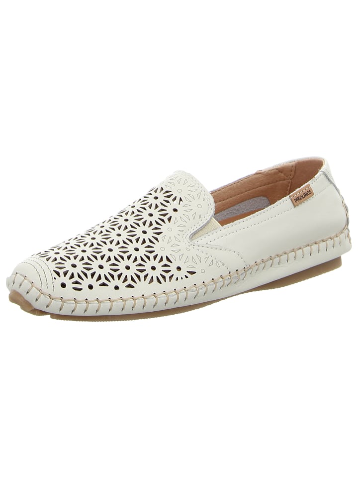 Klassischer Slipper in weiß