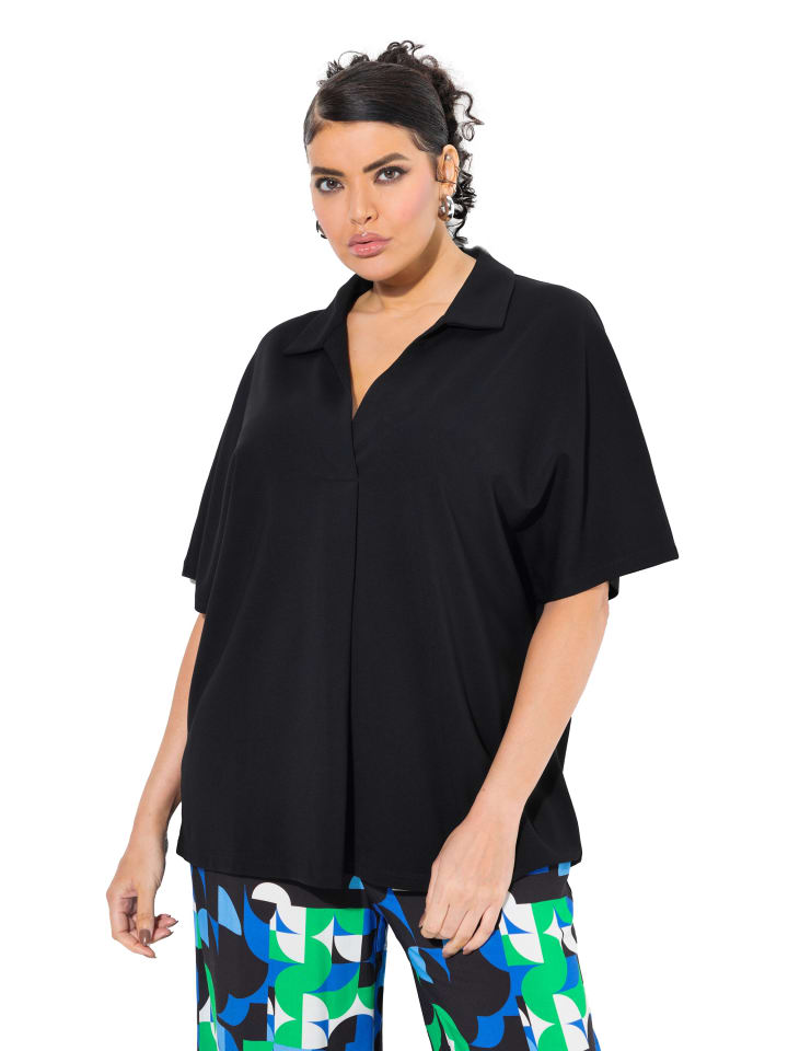 Sweatshirt in schwarz