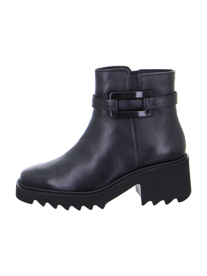 Komfort Stiefeletten in Schwarz