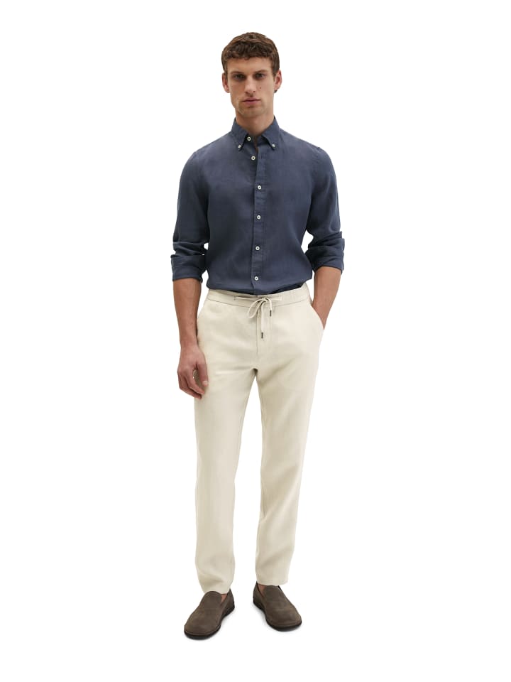 Button-Down-Hemd shaped in Faded Blue