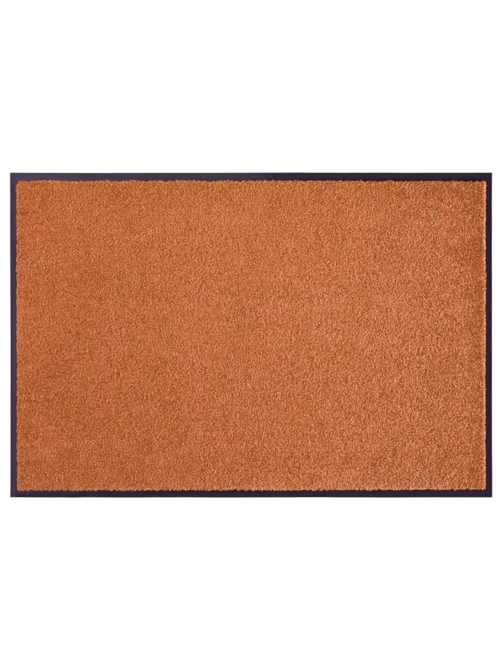Waschbare Fußmatte Wash Clean in Orange