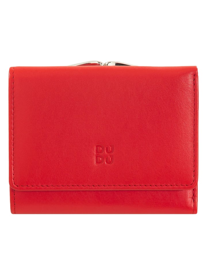 Corsica Geldbörse RFID Schutz Leder 11 cm flame red