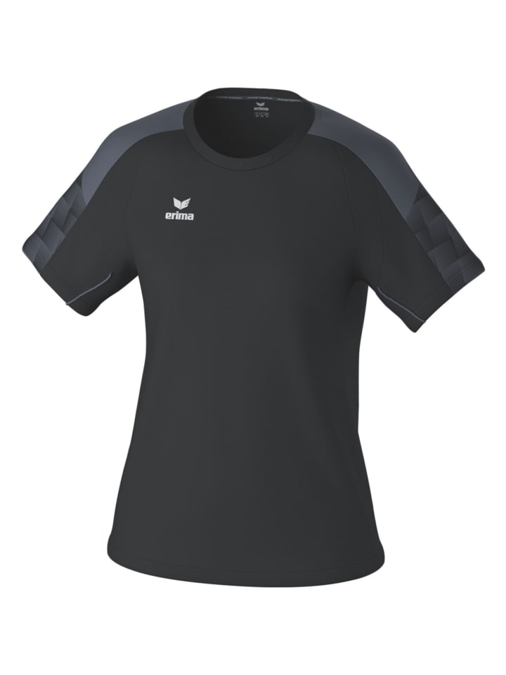 Damen T-Shirt in schwarz/slate grey