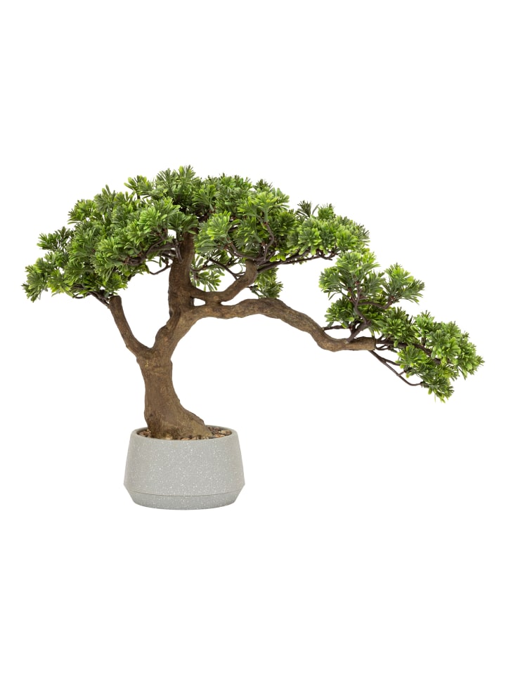 Kunst-Bonsai POLIN in Grün, 60 cm