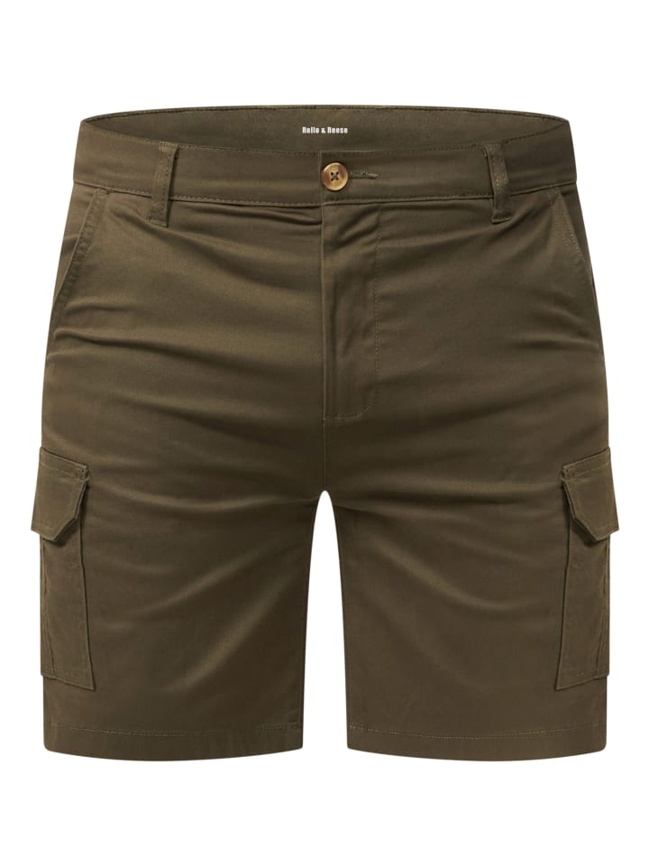 Shorts - mit Cargotaschen & Stretchanteil Kurze Hose Bermuda in Olive