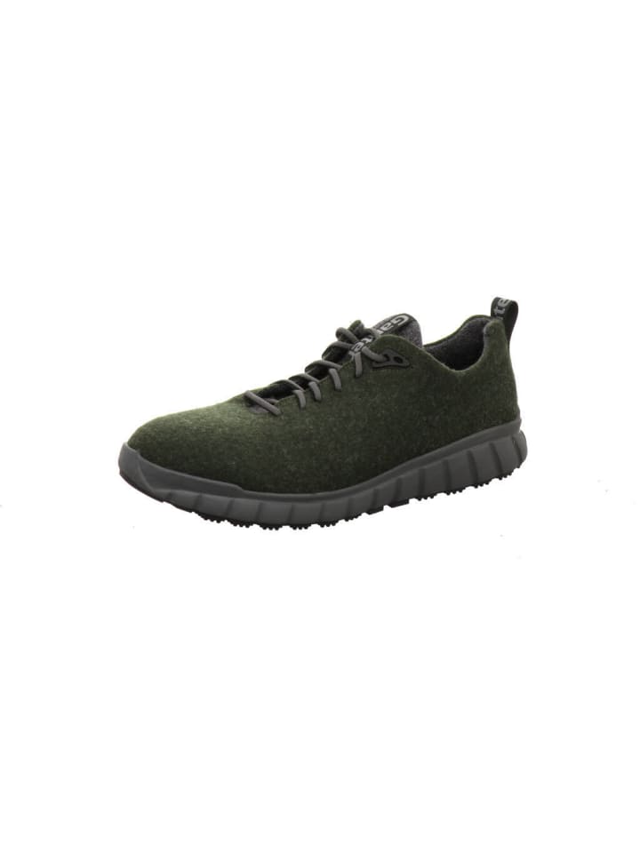 Sneaker Low in grün