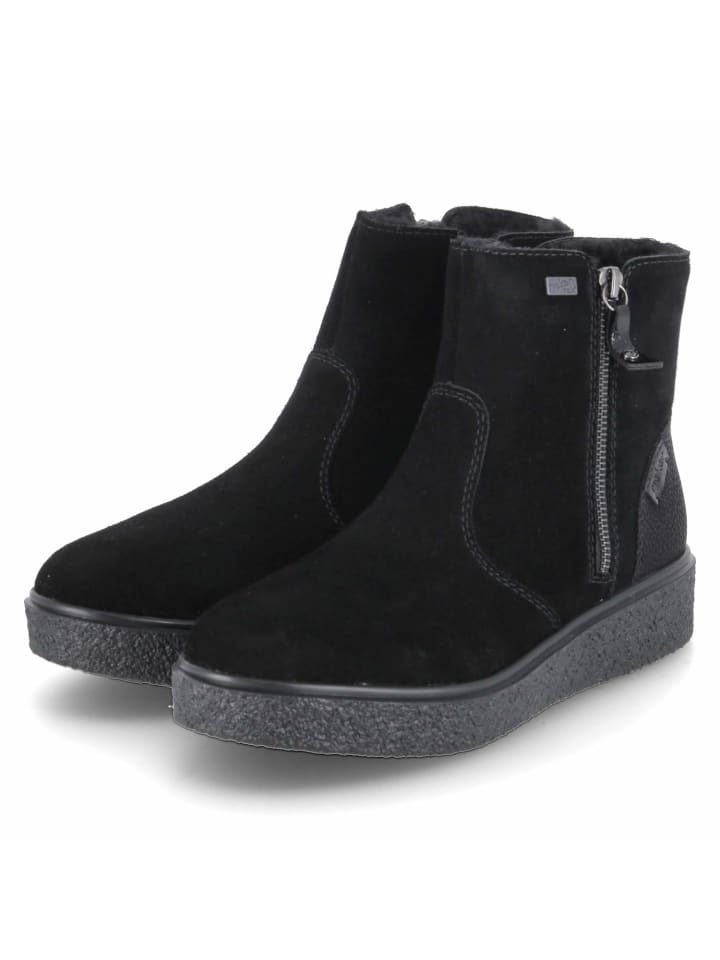 Winterstiefeletten in schwarz