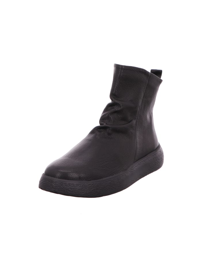 Stiefelette in schwarz