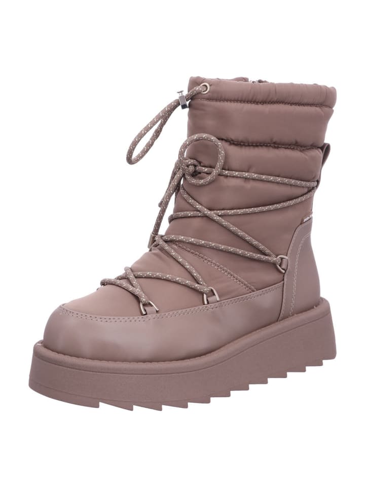 Damen Winterschuhe warm Da.-Stiefel in Beige