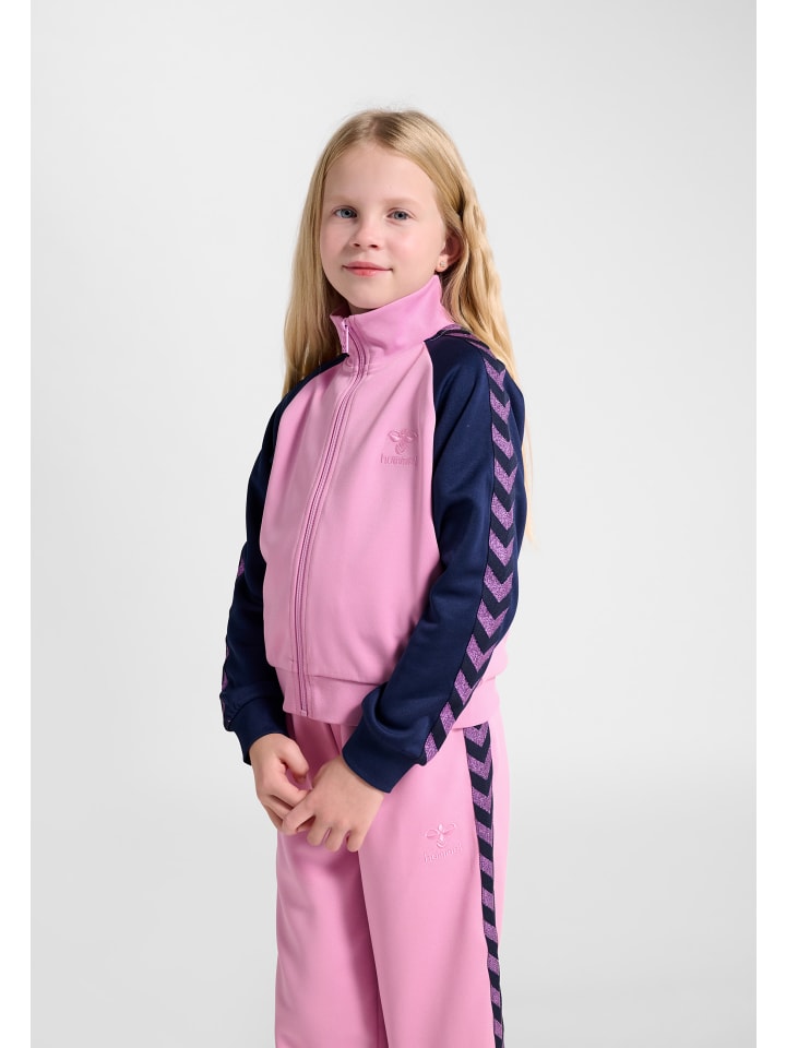 Reißverschluss Jacke Hmldaily Mädchen in PASTEL LAVENDER