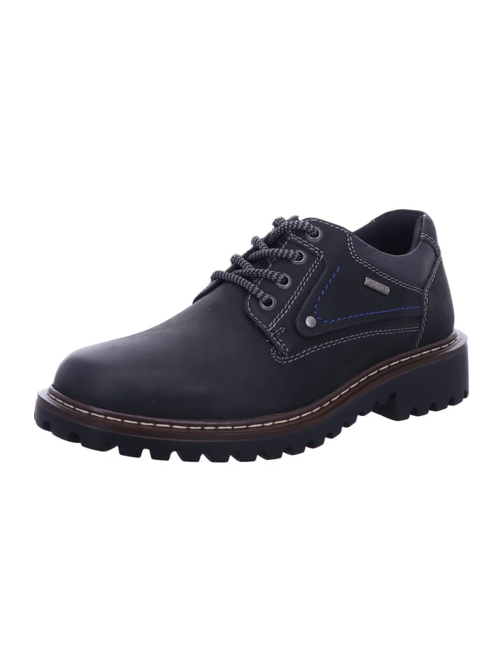 Schnürschuhe in schwarz
