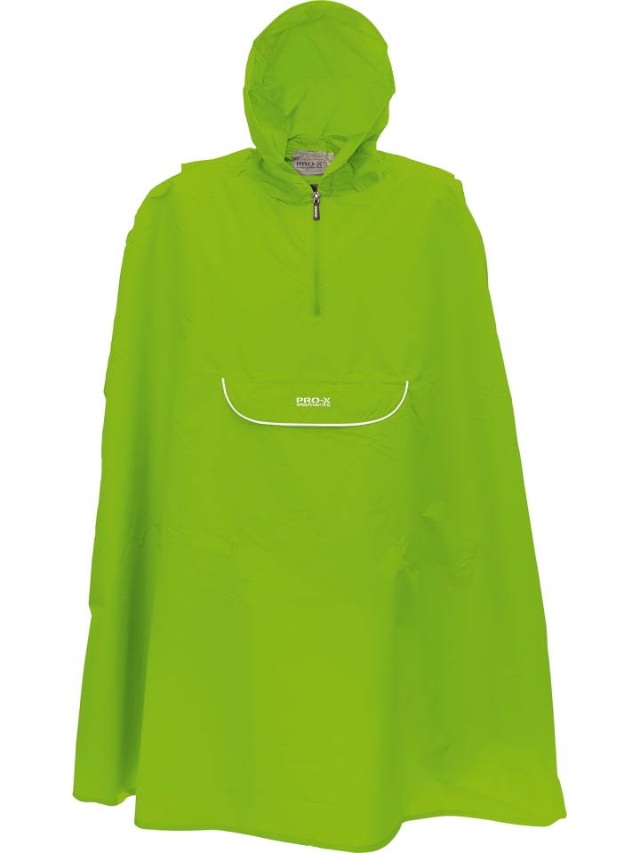 Xplus Fahrrad-Regencape "PASINO" in Neongrün