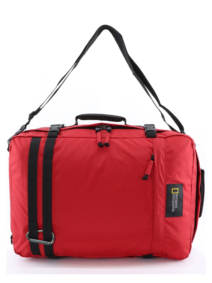 Rucksack Hybrid in Rot