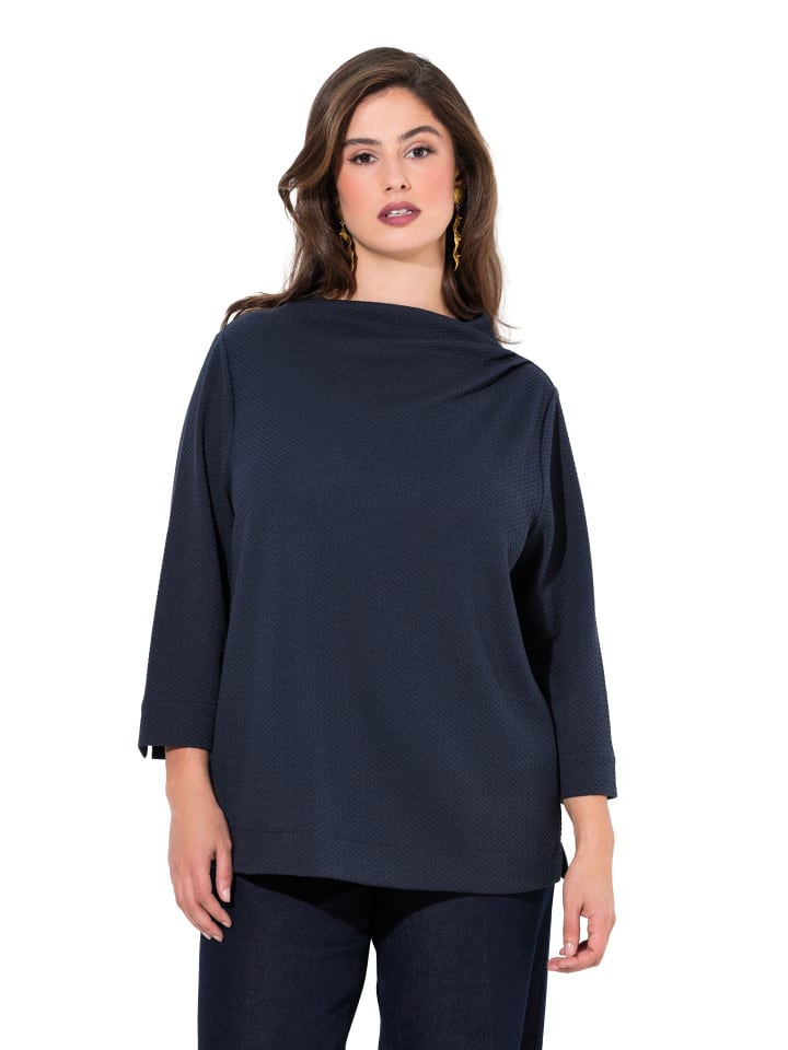 Sweatshirt in marine