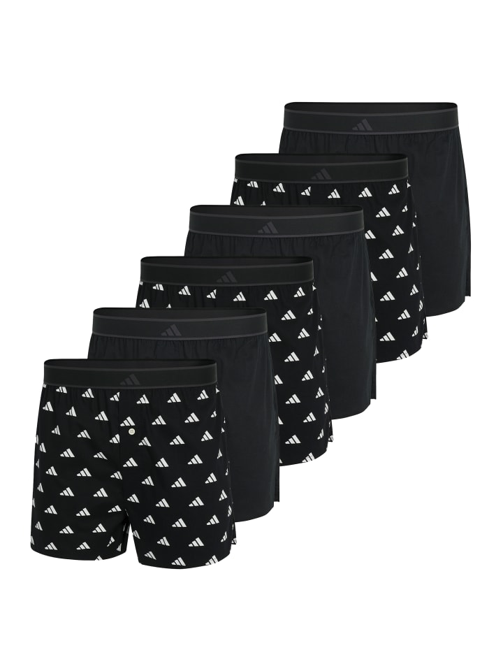 Boxershorts Active Woven in Schwarz