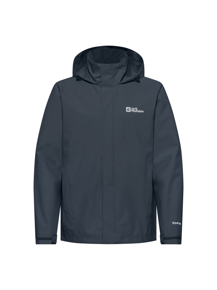 Regenjacke Trailtime 2L Jacket in Dunkelblau
