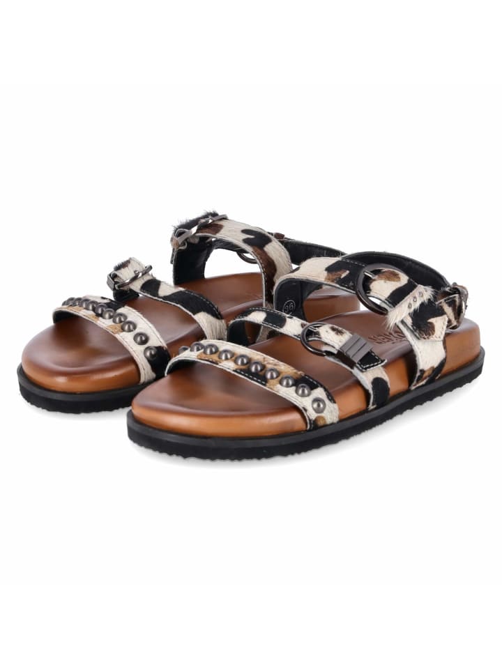 Sandalen in mehrfarbig
