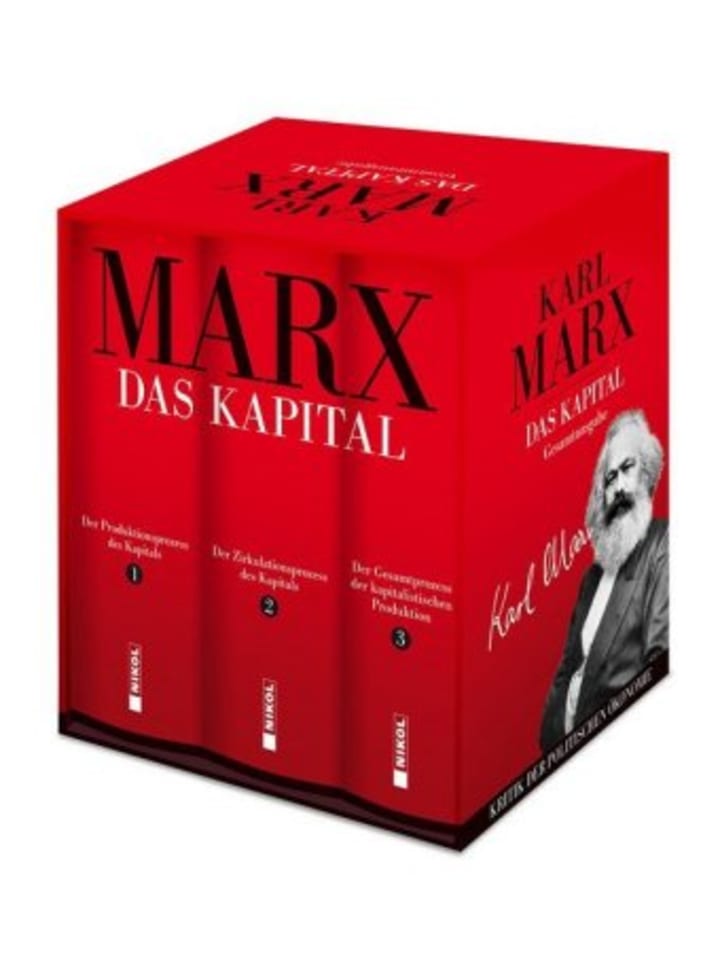 Buch - Karl Marx: Das Kapital (Vollständige Gesamtausgabe), 3 Teile