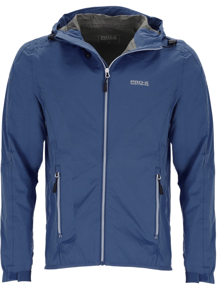 Funktionsjacke "DONOVAN" in Vintage Indigo-Blau