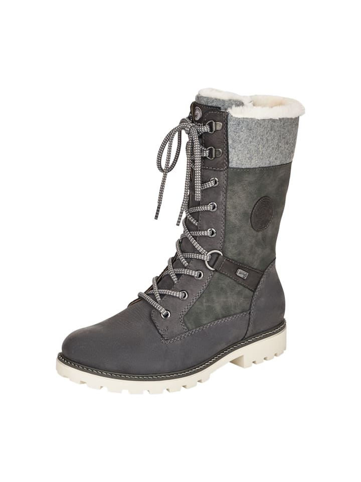 Winterstiefel in Grau