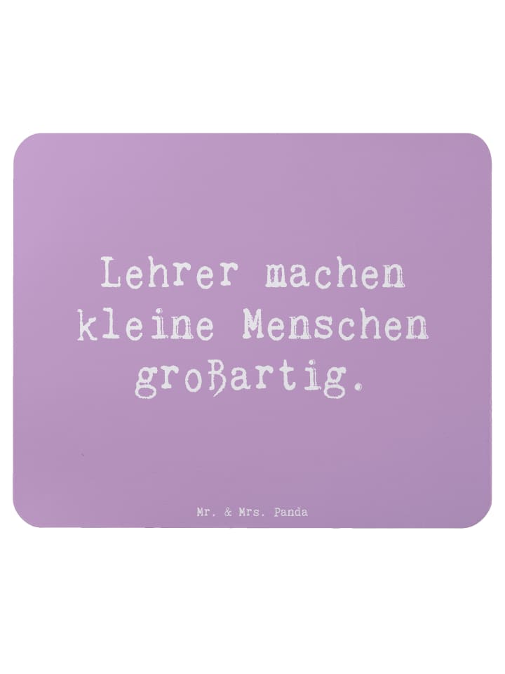Mauspad Spruch Lehrer Großartig mit Spruch in Lavendeltraum