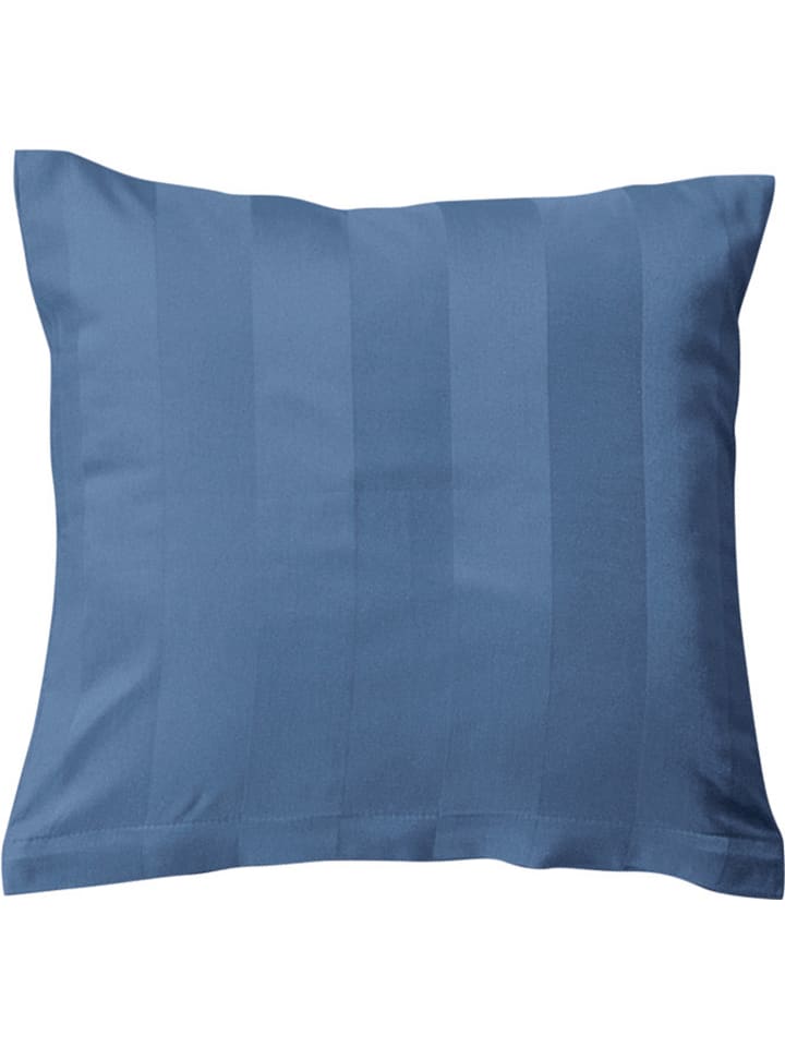 Mako-Damast Kuschelkissenbezug Fürth in blau