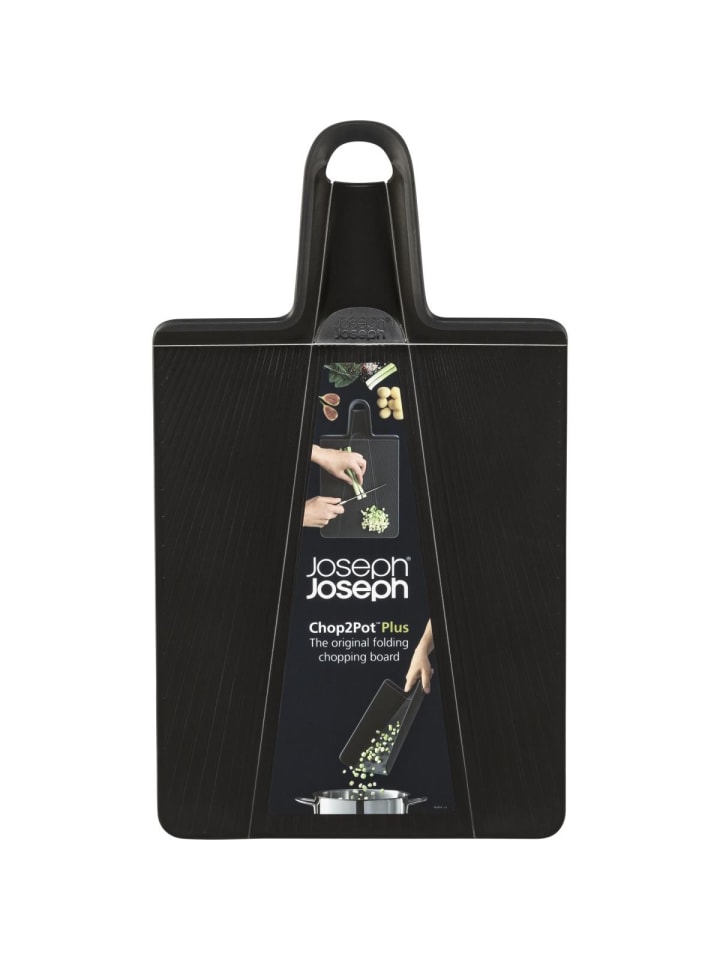 SCHNEIDEBRETT Chop2Pot Plus in Schwarz