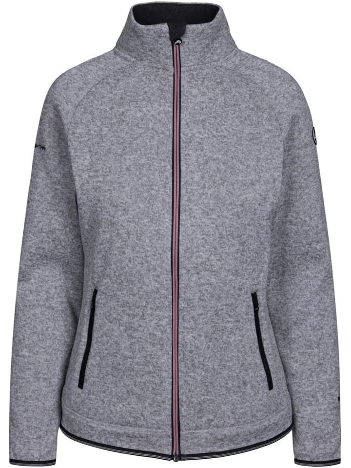 Fleecejacke/Fleecepullover "Toddy" in Grau