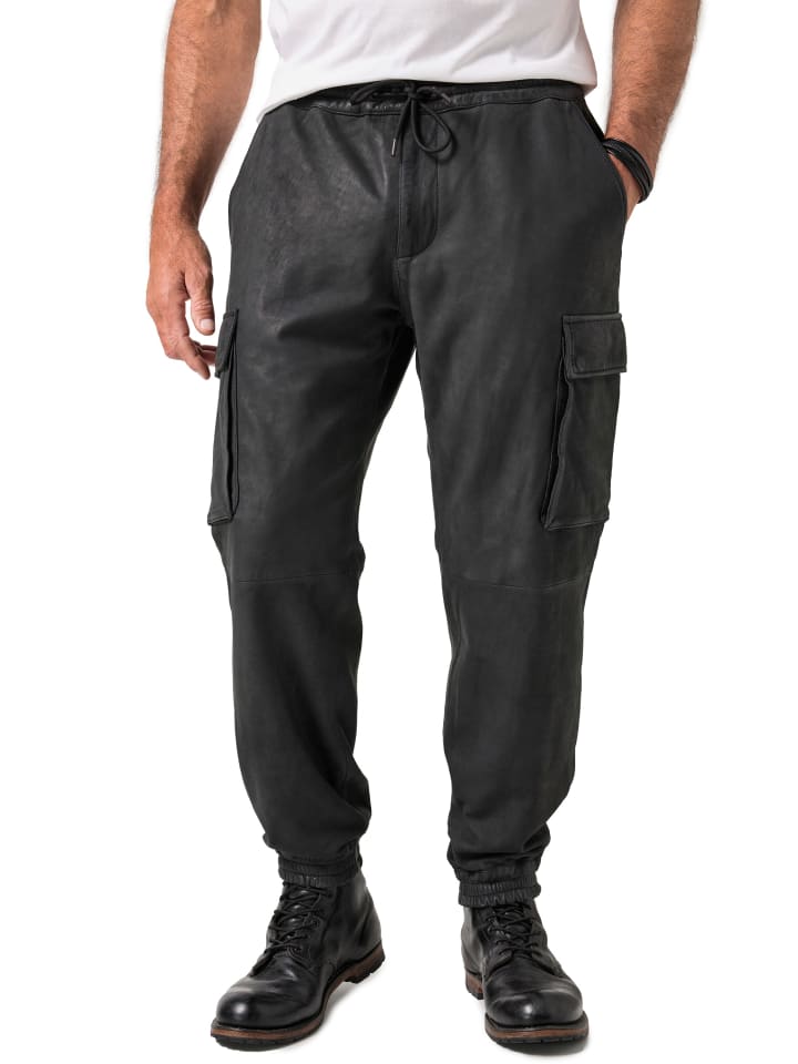 Schlupfhose in schwarz