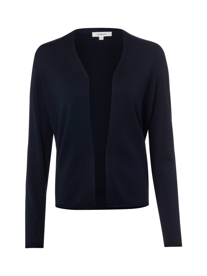 Strickjacke in marine - 0003