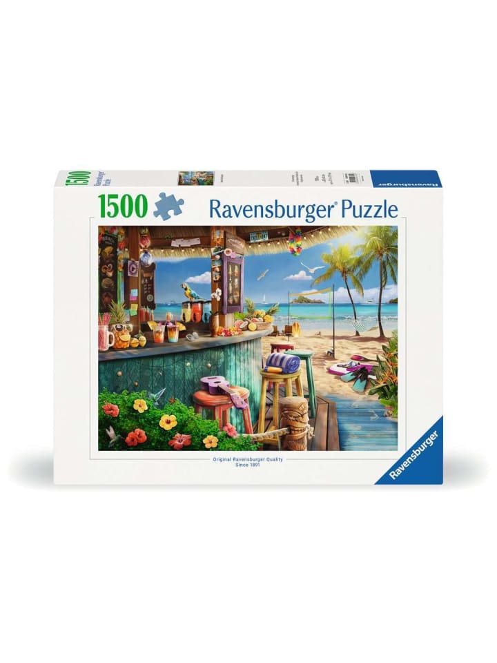 Ravensburger Puzzle 1.500 Teile Strandbar Breezes in bunt