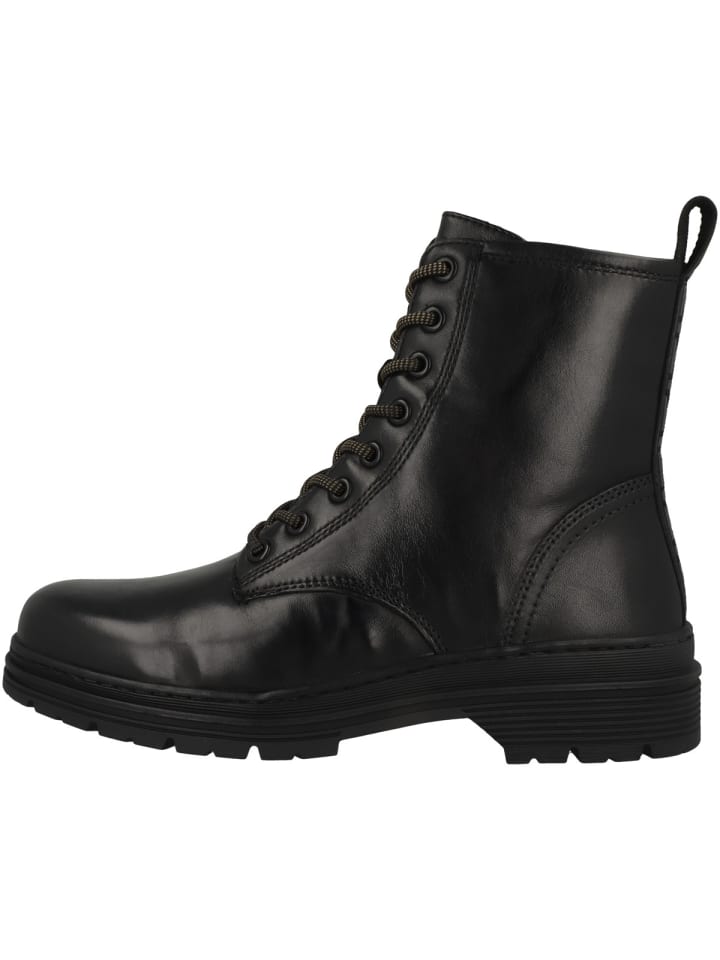 Schnürboots 1-25230-41 in schwarz