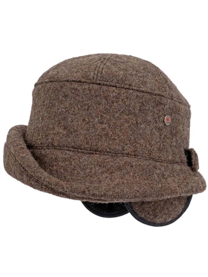 Stoffhut in grau