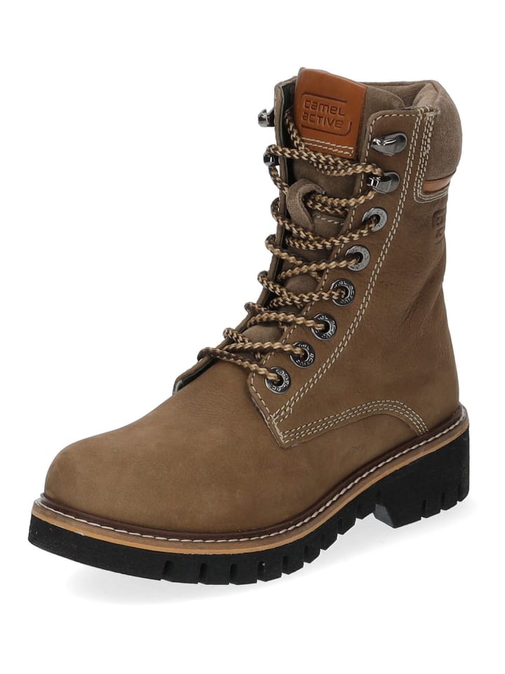 Stiefelette Khaki