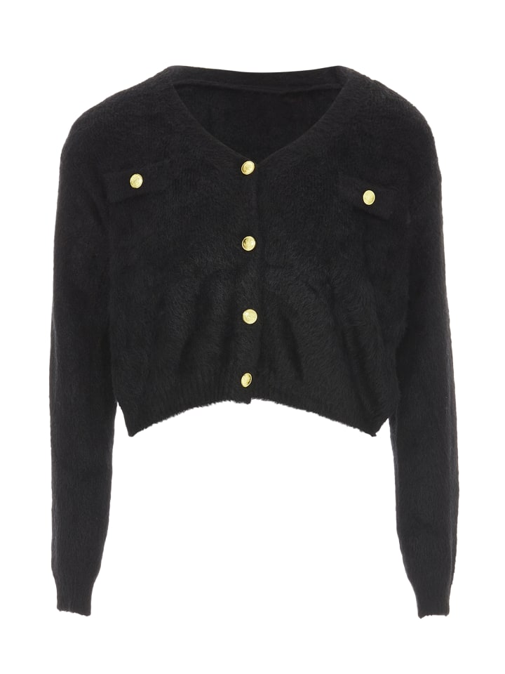 Damen Strickjacke in Schwarz