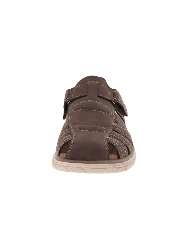Flat Sandals - Mules in mokka
