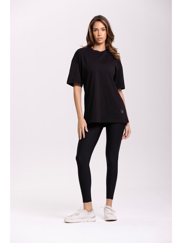 Oversize-T-Shirt in Schwarz