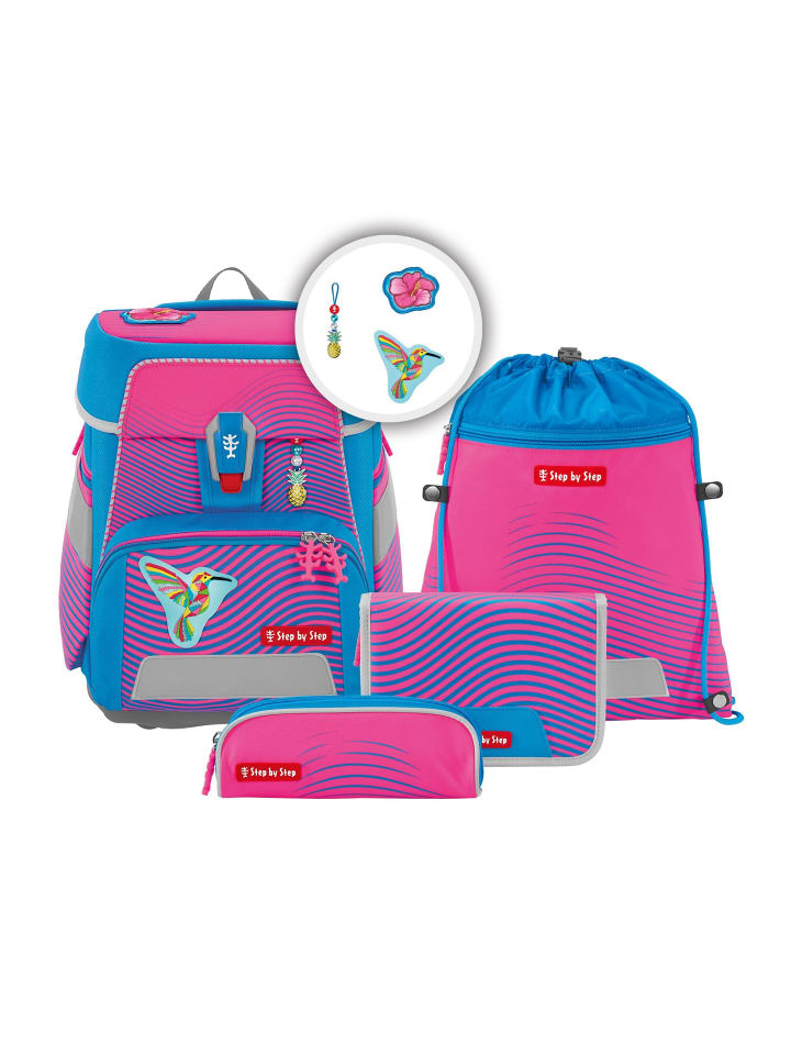 Space Neon Schulranzen-Set 5-teilig Kolibri Kaja