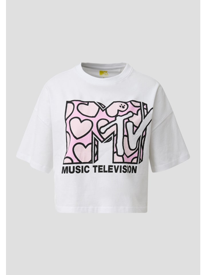 T-Shirt in 01D0_weiß