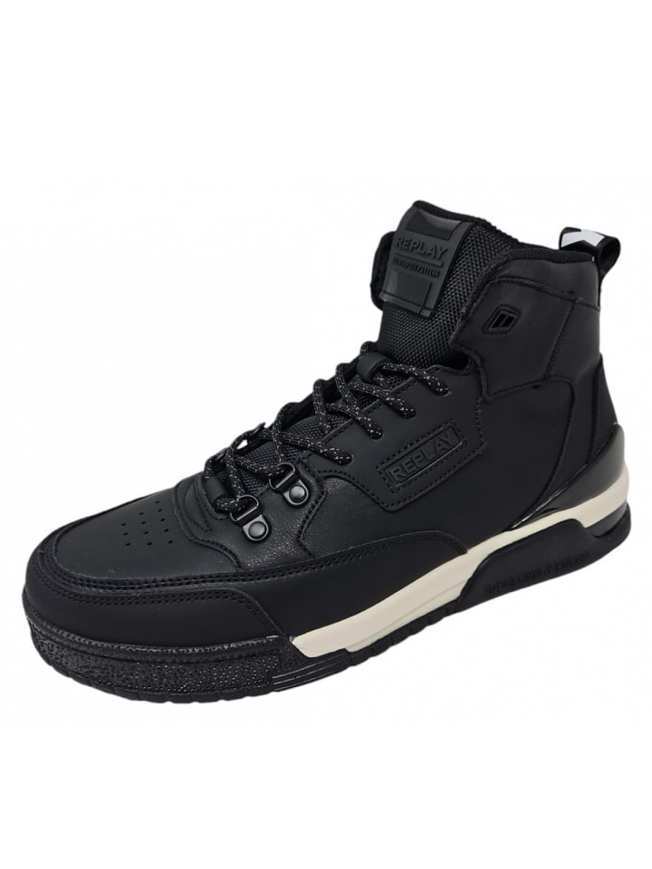 Schnürstiefel Astro Speed in Schwarz