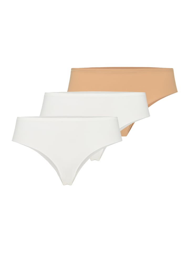 Midi Slip Allure in Creme / beige