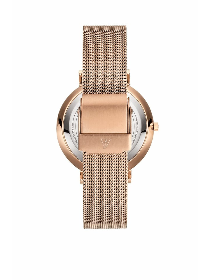 Quarzuhr für Damen in Roségold