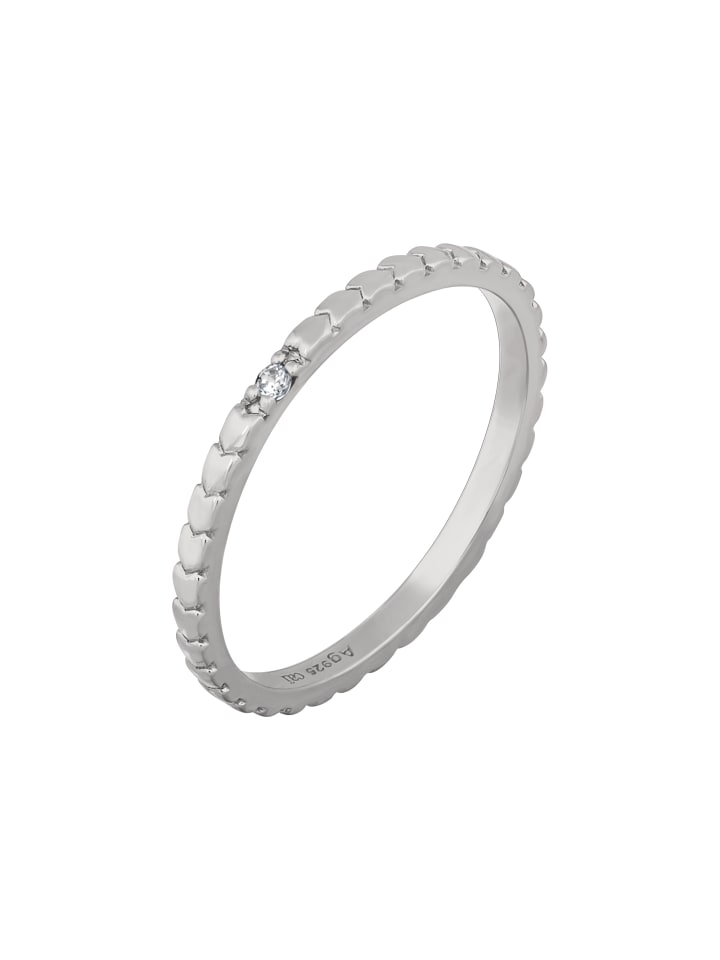 925/- Sterling Silber in weiß