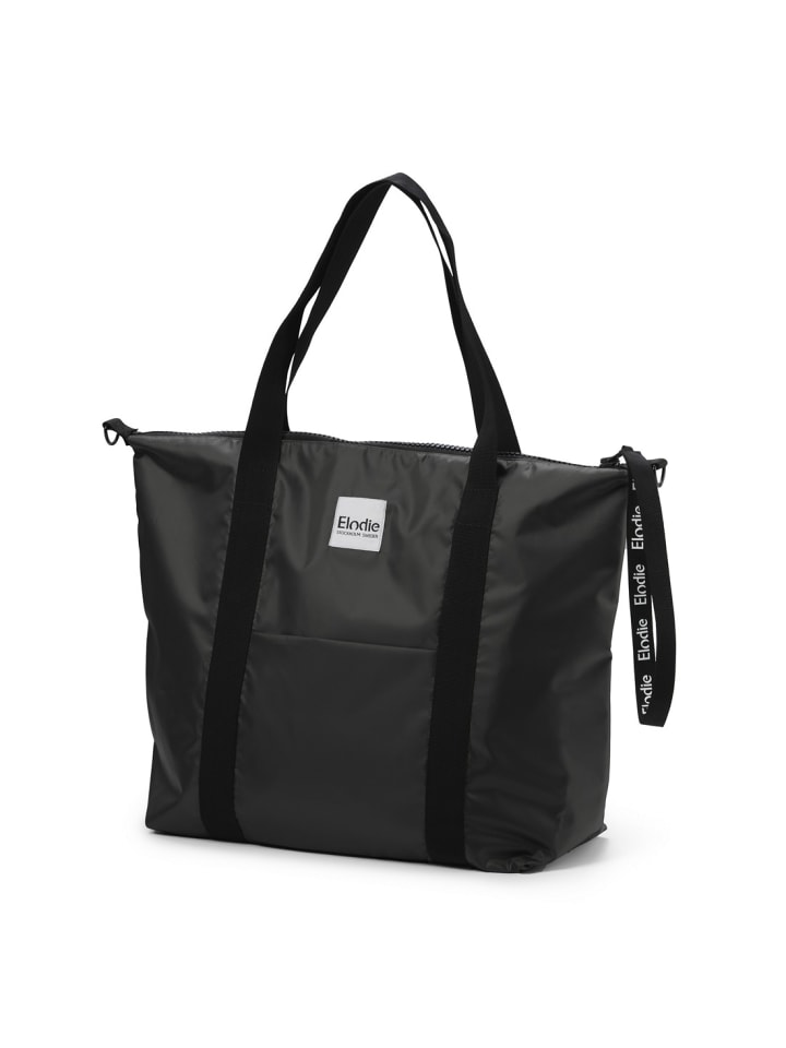 Wickeltasche - Soft Shell Brilliant Black in Schwarz