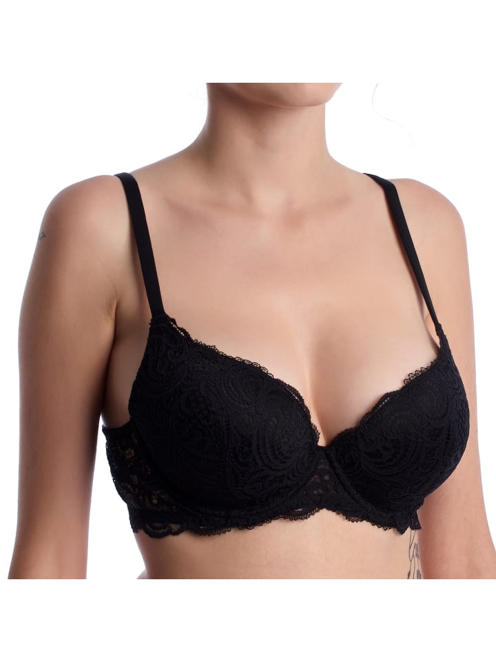 Balconette-BH in Black