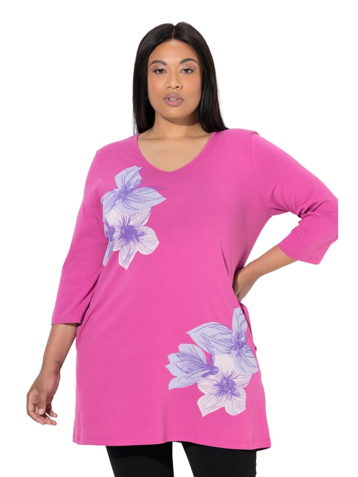Longshirt in helles fuchsia